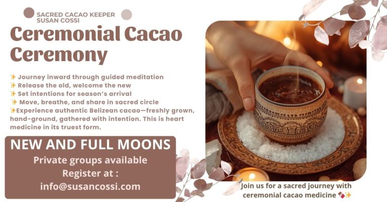 cacao full and new moons
