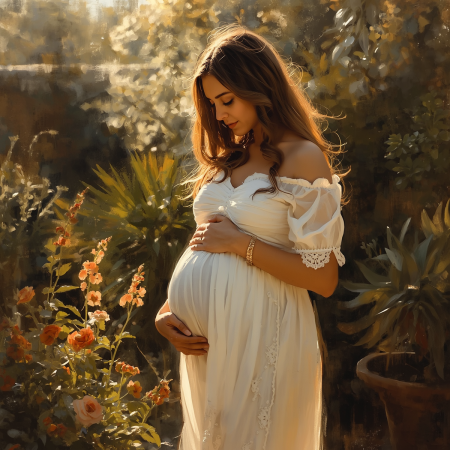 pregant lady